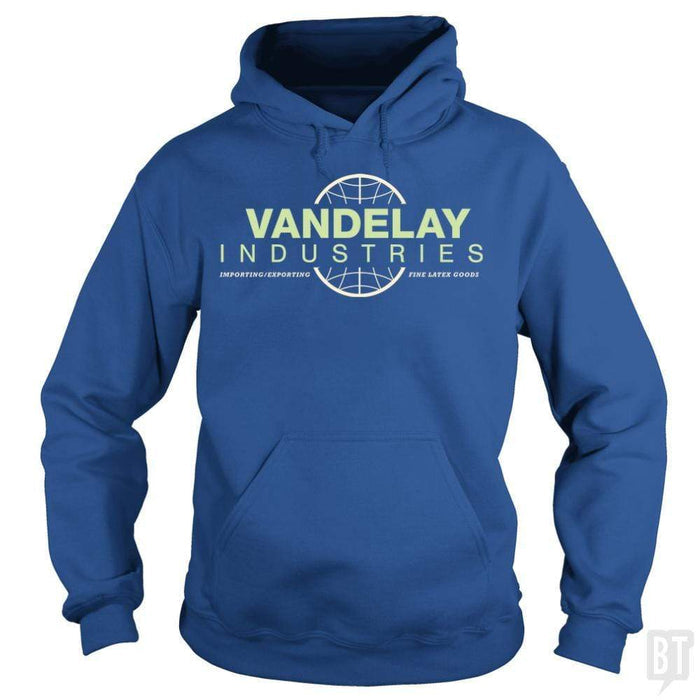 SunFrog-Busted BustedTees Hoodie / Royal Blue / S Vandelay Industries