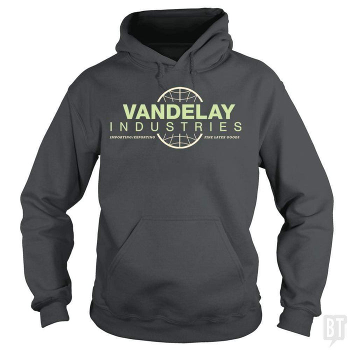 SunFrog-Busted BustedTees Hoodie / Dark Heather / S Vandelay Industries