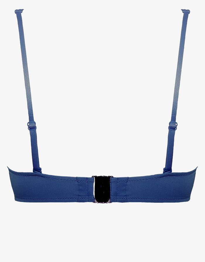 Viva Energy Twist Front Bikini Top - Denim Dose - Simply Beach UK