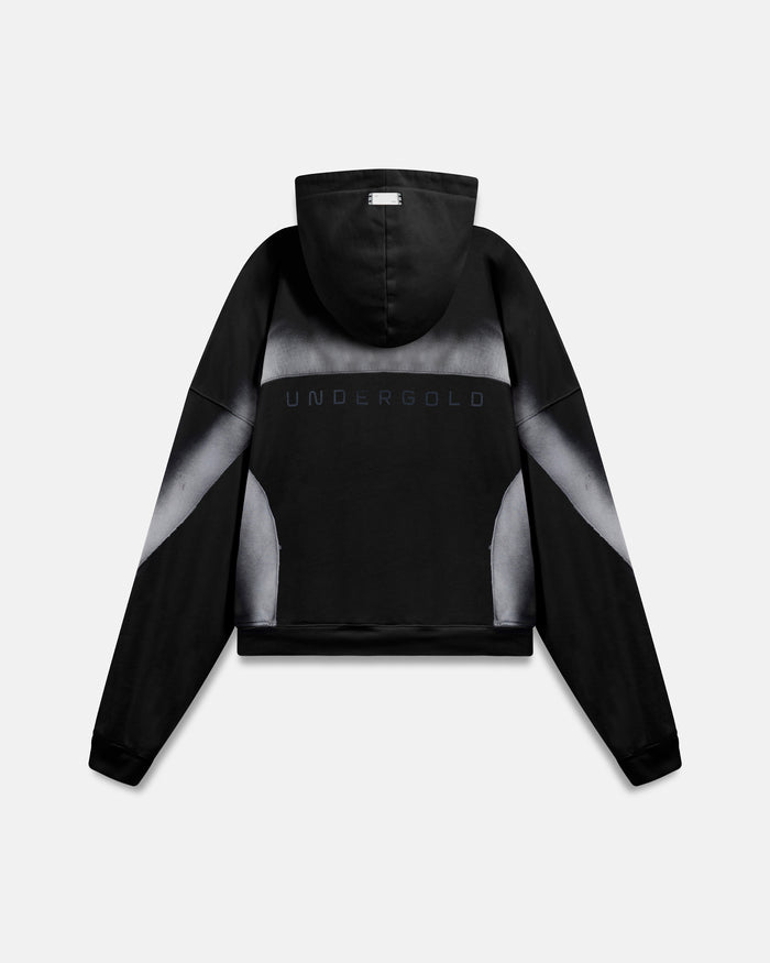 W Act 1 UG Boxy Fit Hoodie Sandblast Black