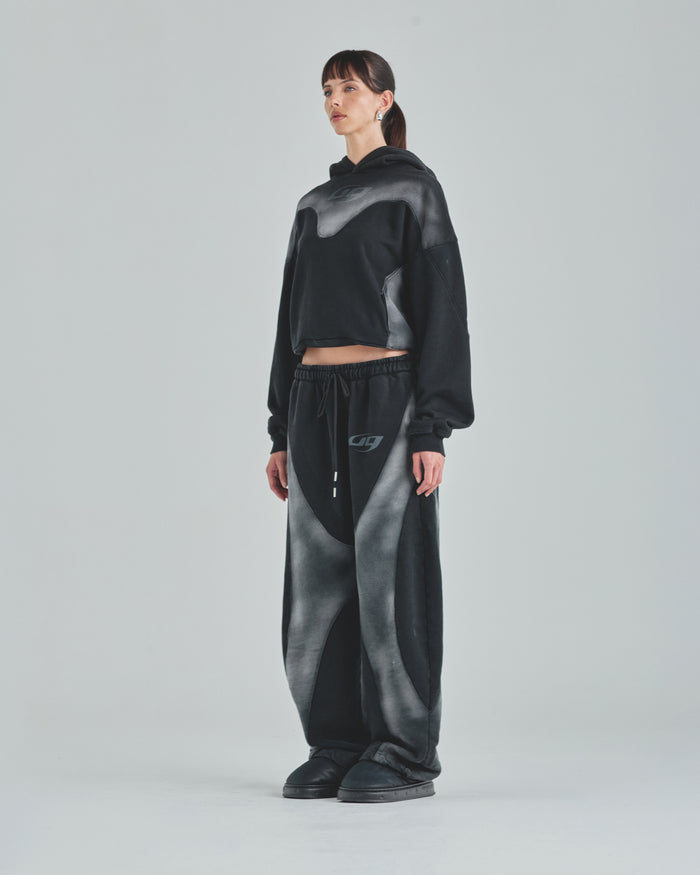 W Act 1 UG Boxy Fit Hoodie Sandblast Black