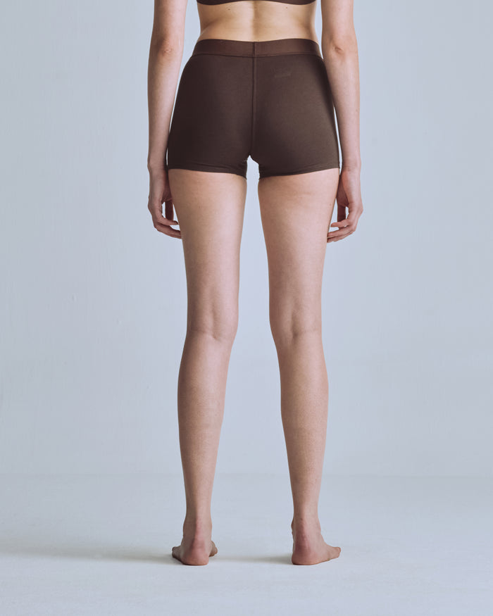 W Basics Boxers Brown