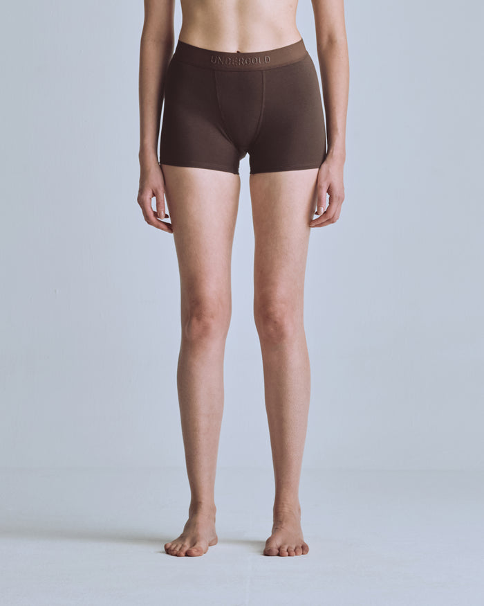 W Basics Boxers Brown