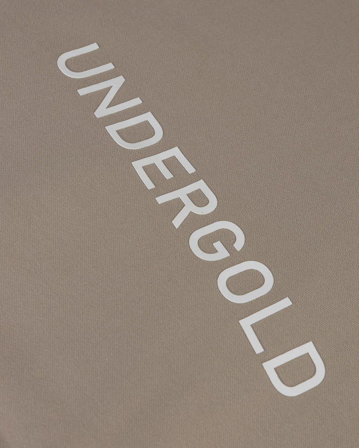 W Basics Undergold Boxy Fit Hoodie Cream