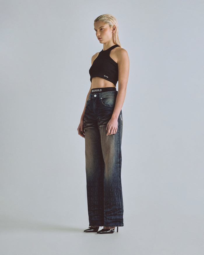 W Basics Undergold Studio Tank Top Black