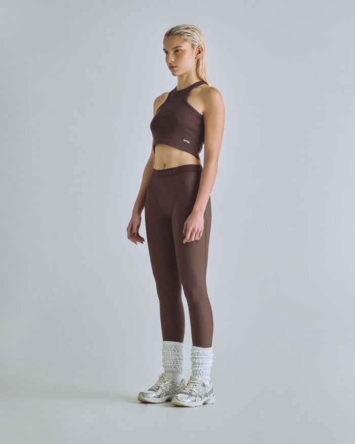 W Basics Undergold Studio Tank Top Brown