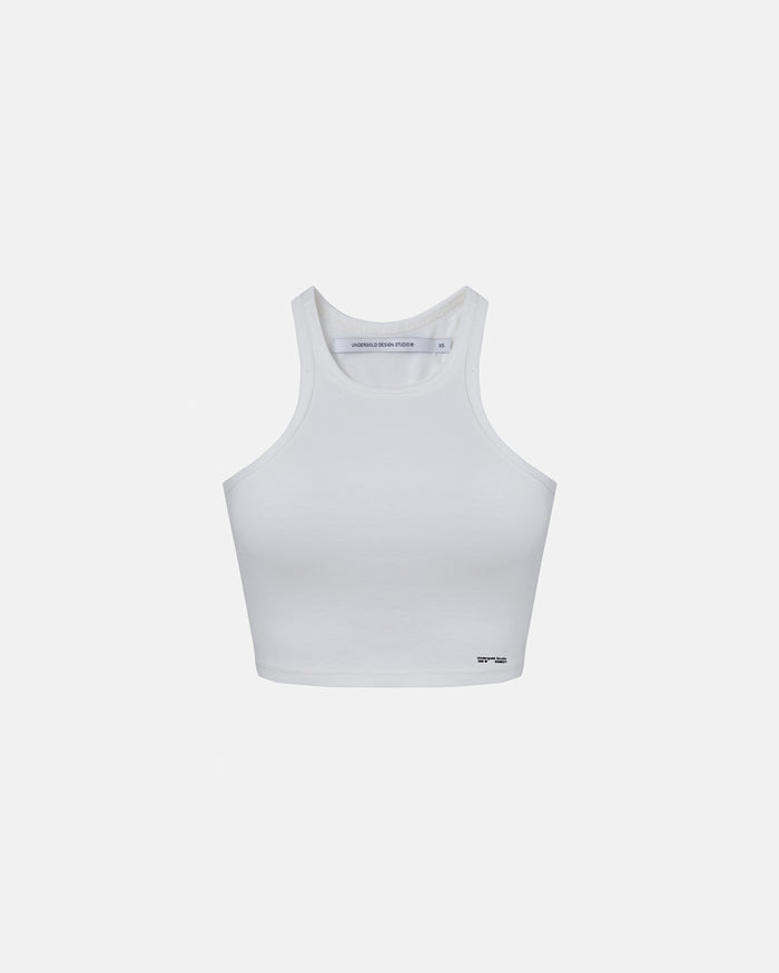 W Basics Undergold Studio Tank Top White