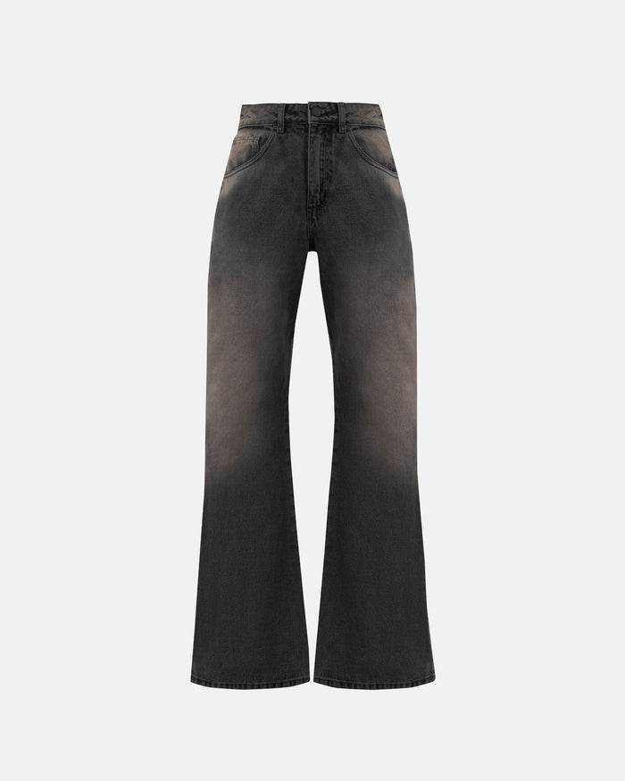 W Basics Undergold Wide Jean Dirty Black