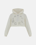 W Echoes Tremor Slim Fit Hoodie White