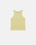 W Holy State 94 Halter Tank Top Yellow