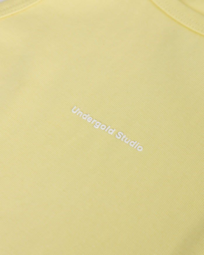 W Holy State 94 Halter Tank Top Yellow