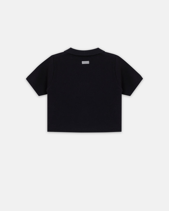W Holy State Undergold Studio Polo Shirt Black
