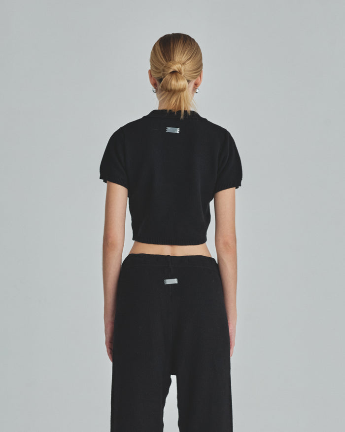 W Holy State Undergold Studio Polo Shirt Black