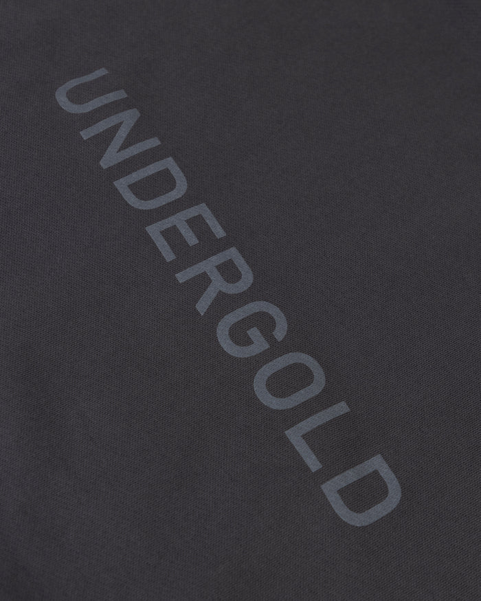 W Line Basic Boxy Fit Hoodie Dark Gray