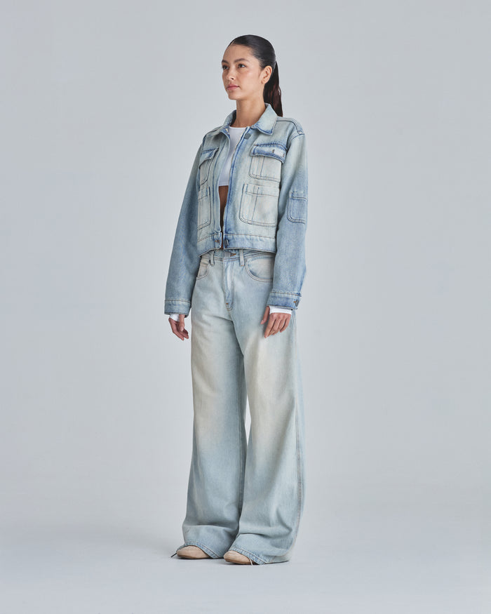 W Line Basic Multipocket Jacket Dirty Ice