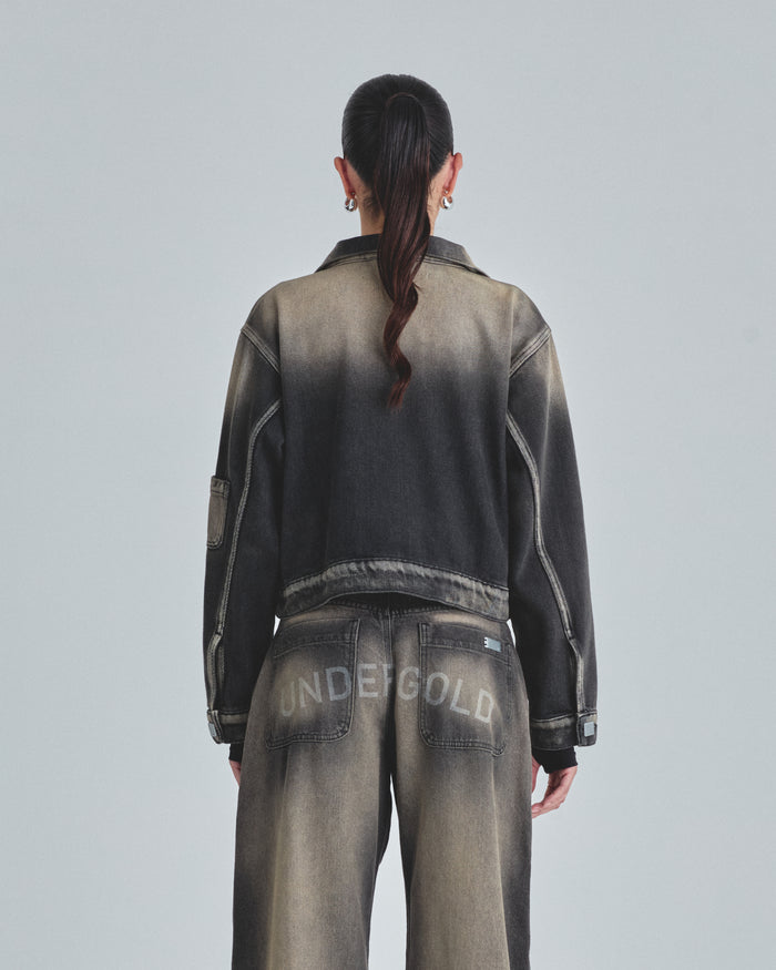 W Line Basic Multipocket Jacket Oxide Black