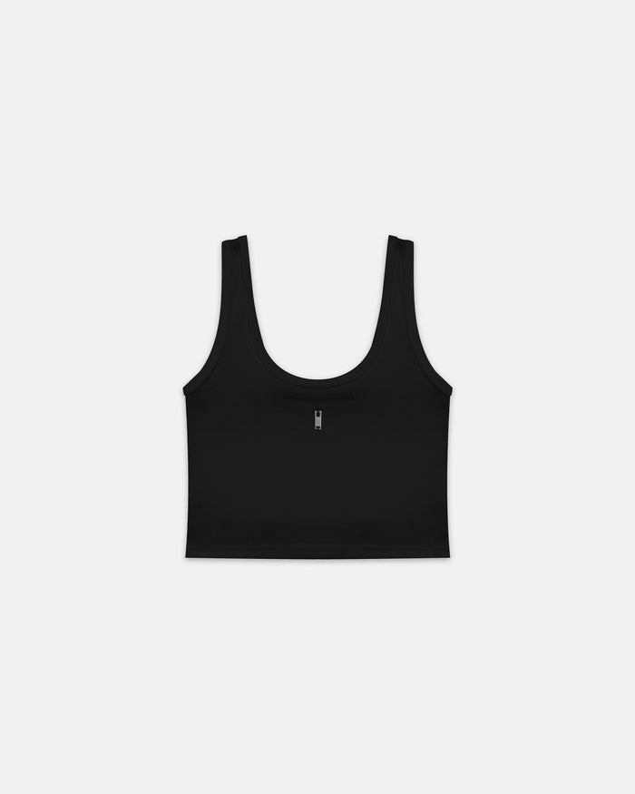 W Line Basic Tank Top Black