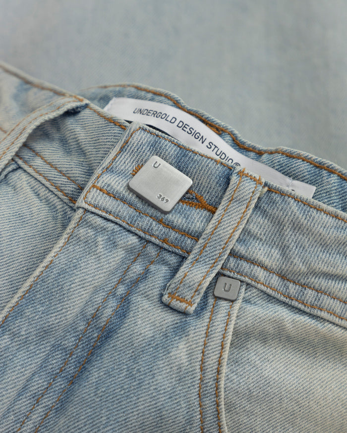 W Line Basic Wide Jeans Light Blue