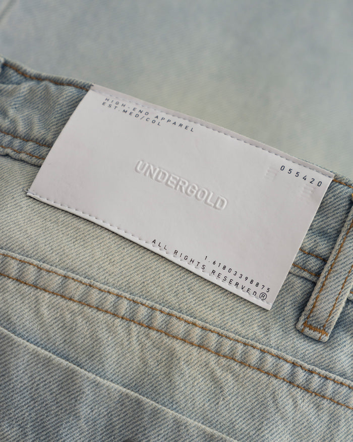 W Line Basic Wide Jeans Light Blue
