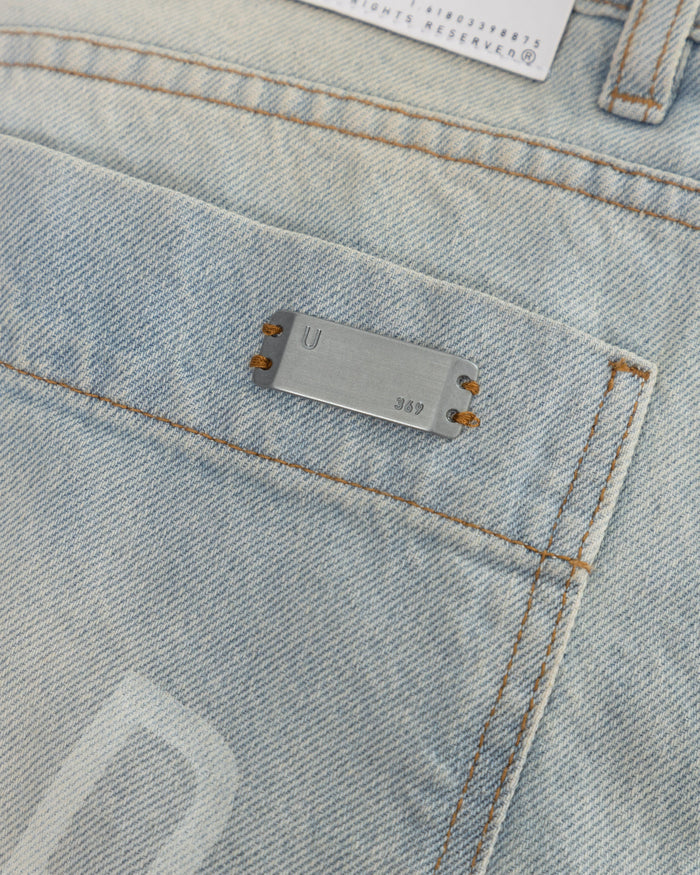 W Line Basic Wide Jeans Light Blue