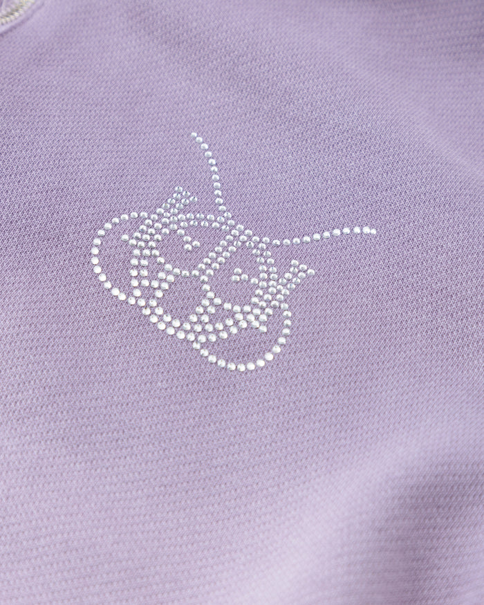 W Santa Union "Unión" Zip Up Turtleneck Purple