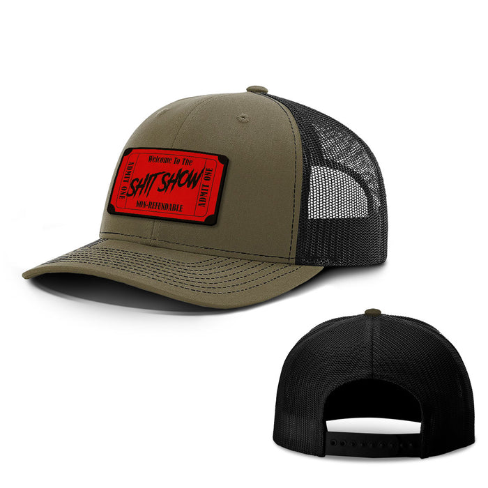 Welcome To The Shit Show Patch Hats
