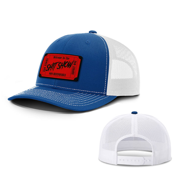 Snapback Trucker / Royal Blue and White / One Size