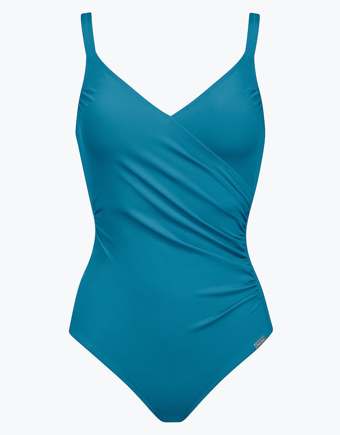 Charmline Wellness Essentials Wrap Swimsuit - Zenwater - Simply Beach UK