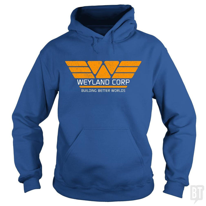 SunFrog-Busted Funky Hippo Hoodie / Royal Blue / S Weyland Corp