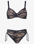 Wild Adventures Underwired Bikini Set - Tiger - Simply Beach UK