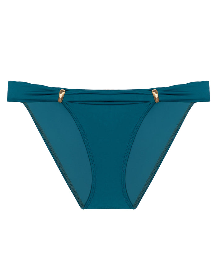 ViX Paula Hermanny Windward Bia Tube Bikini Pant - Teal - Simply Beach UK
