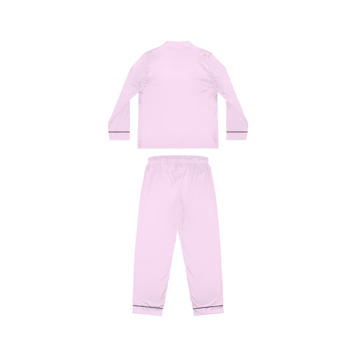 Women's Pink Satin Pajama Set – Luxe Soft Sleepwear