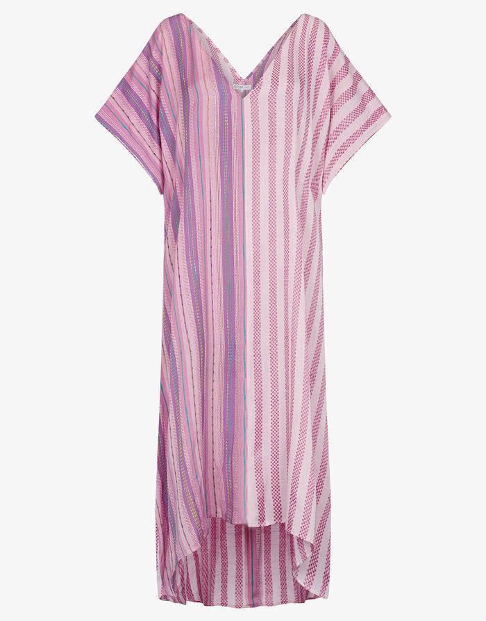 Pitusa Yin-Yang Kaftan - Pink - Simply Beach UK