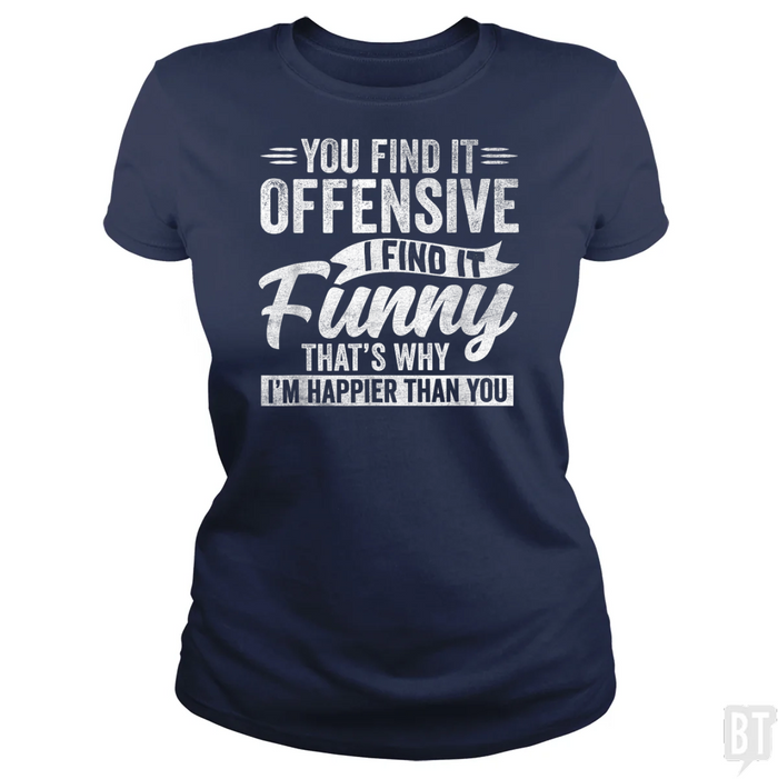 Classic Ladies Tee / Navy Blue / S