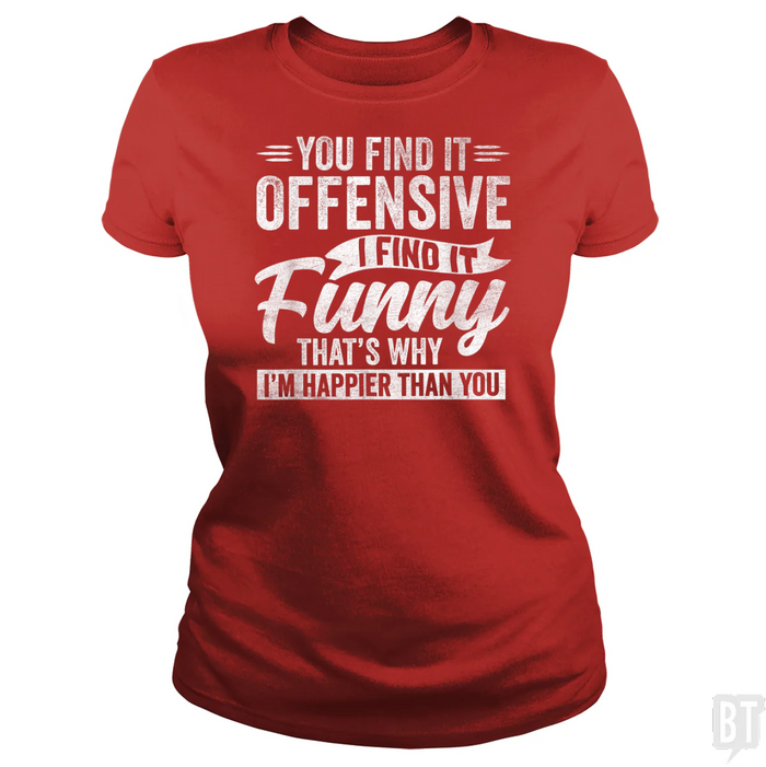 Classic Ladies Tee / Red / S