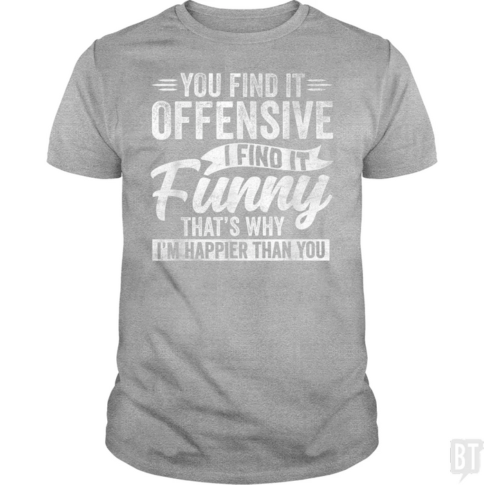 You Find It Offensive