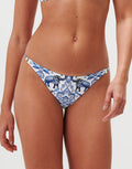 Jo Severin Zuri Ring Detail Bikini Pant - Porcelain - Simply Beach UK